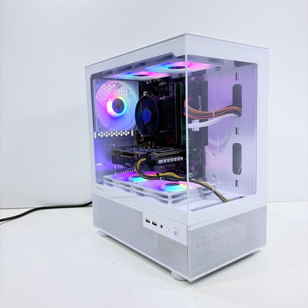 自作ゲーミングPC i7 8700K GTX1660Super 新品ケース使用