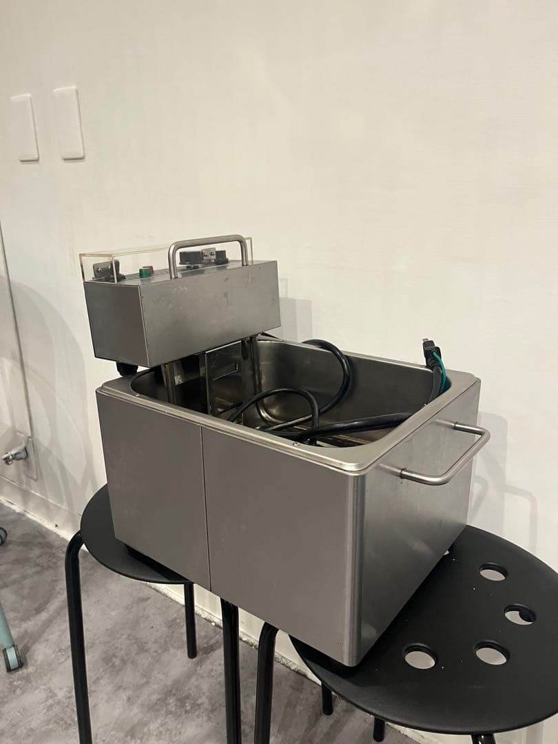 100V 卓上電気フライヤー エイシン