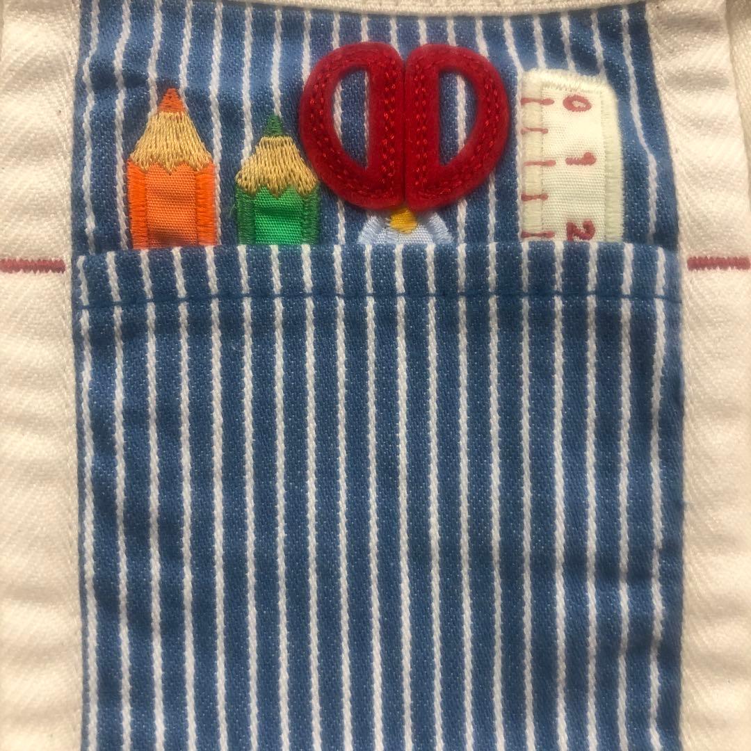 ミキハウス オーバーオールクリーム色M80〜90 定価27500円