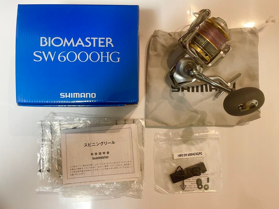 シマノ(SHIMANO) 16バイオマスターSW 6000HG