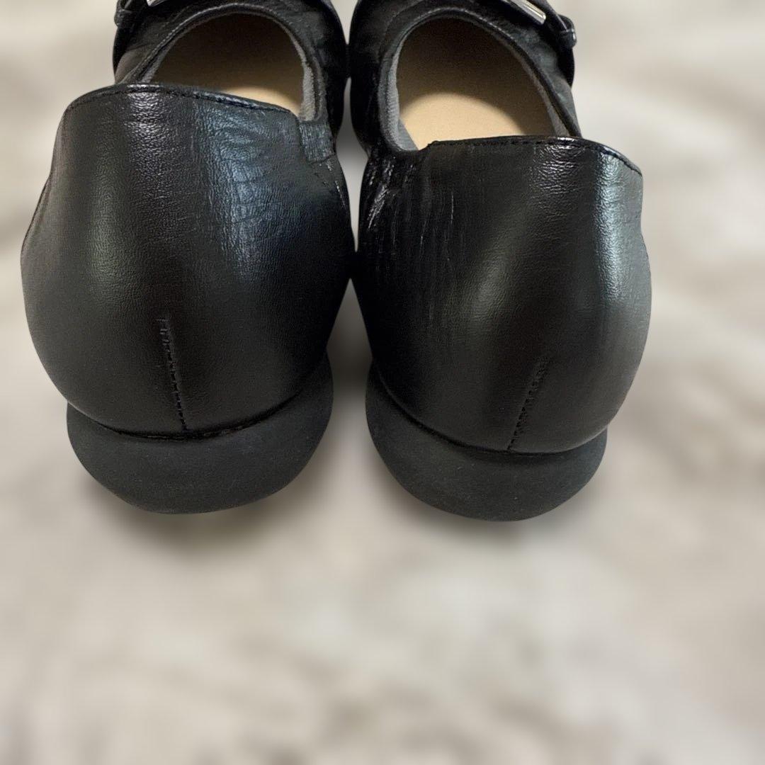 試し履きのみ　卑弥呼　パンプス　ブラック