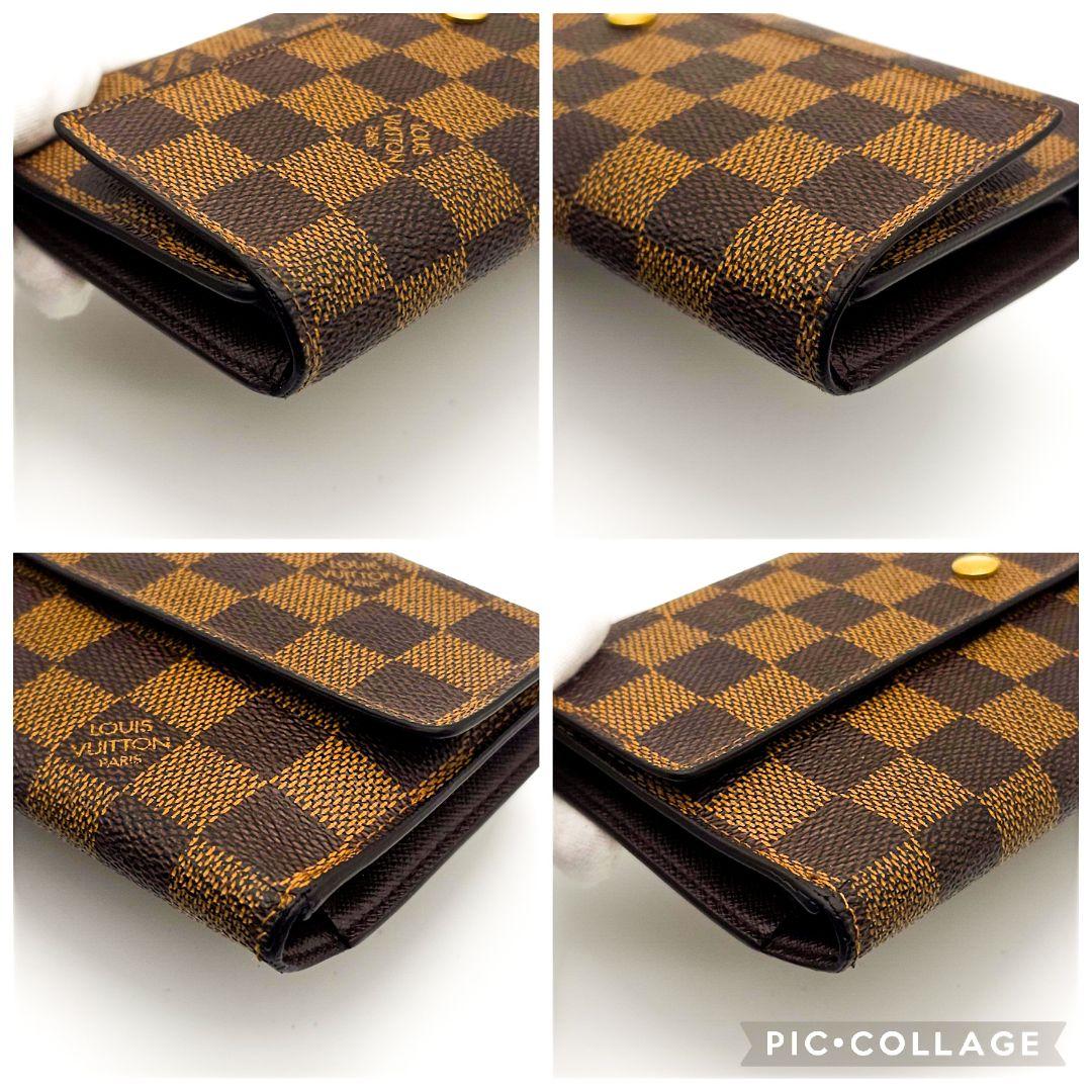 ルイヴィトン　ポルトトレゾール　インターナショナル　長財布　ダミエ　D88