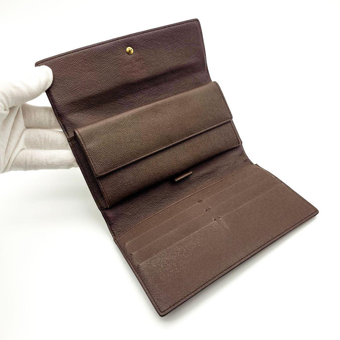 ルイヴィトン　ポルトトレゾール　インターナショナル　長財布　ダミエ　D88