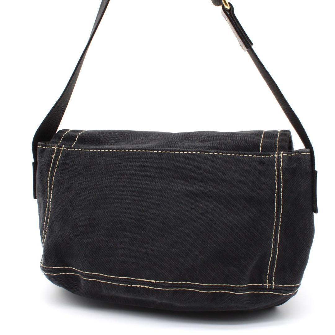 【美品】Vivienne Westwood フラップ デニム ショルダーバッグ