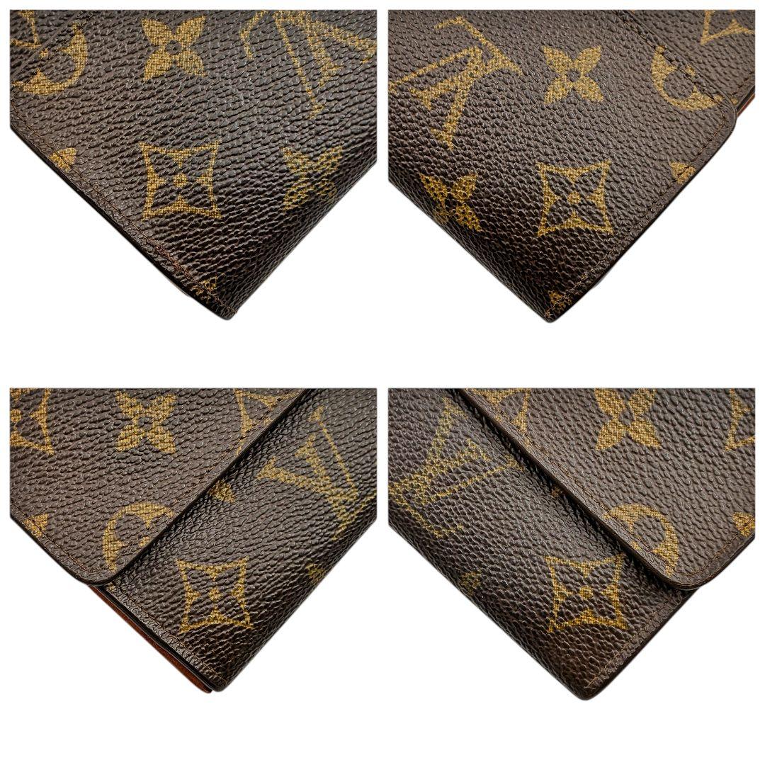 良品 ルイヴィトン モノグラム ポシェット ポルトモネ クレディ 967