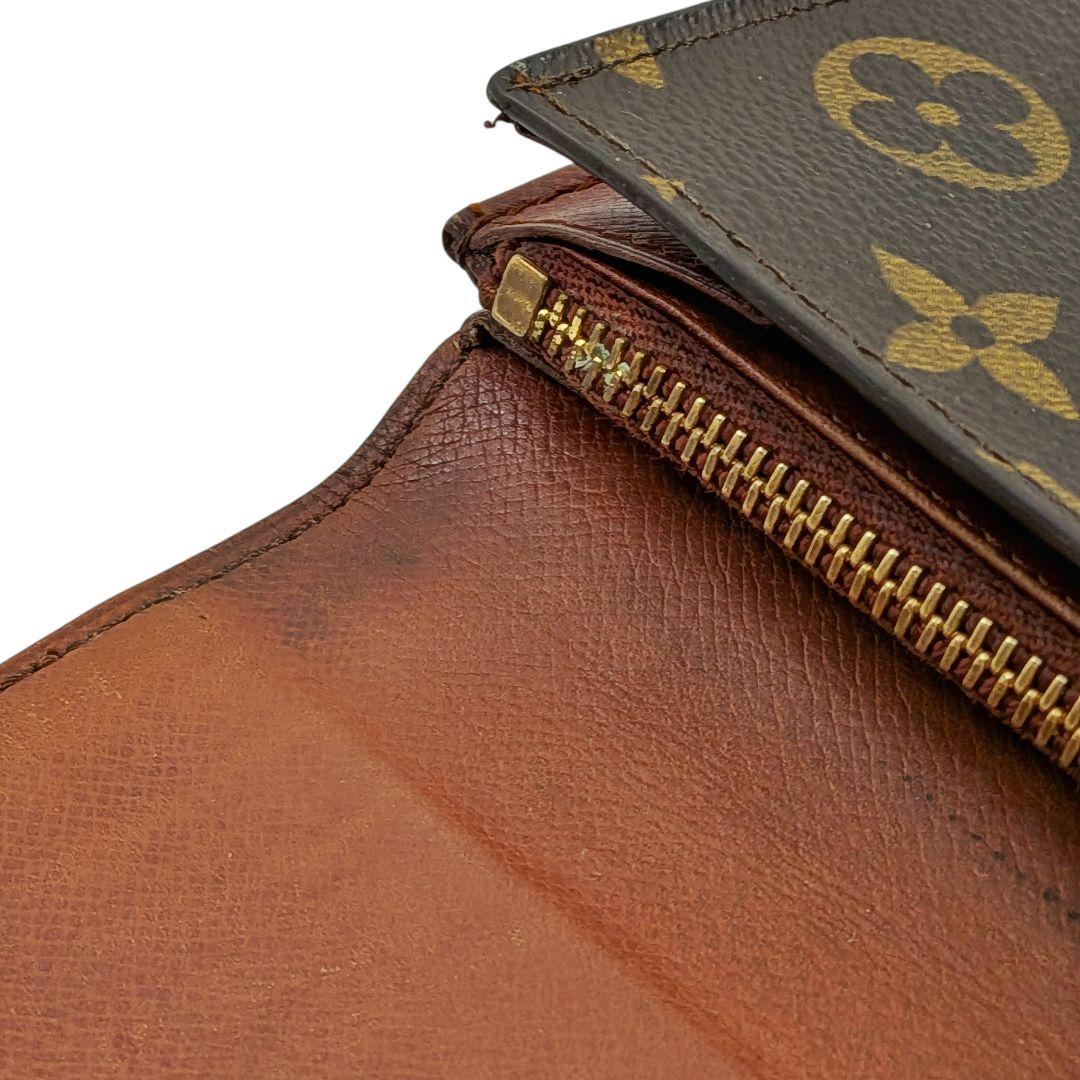 良品 ルイヴィトン モノグラム ポシェット ポルトモネ クレディ 967