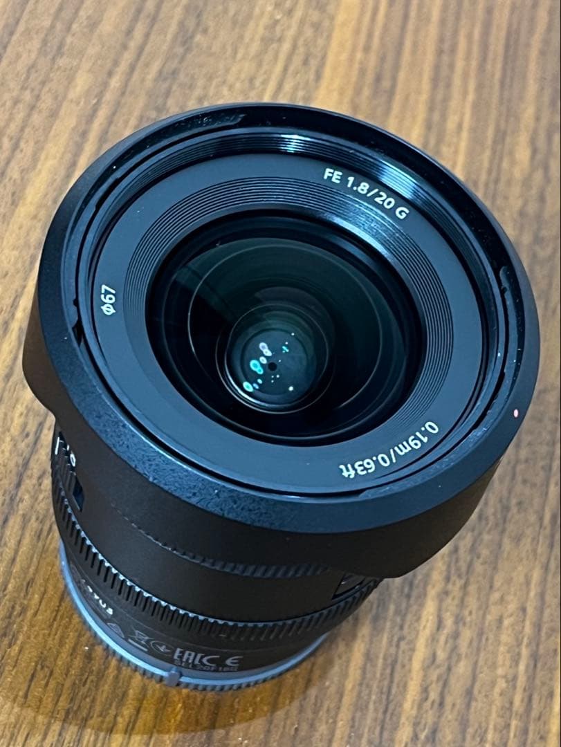 レンズ(単焦点) SONY FE 20mm F1.8 G FE20F18G