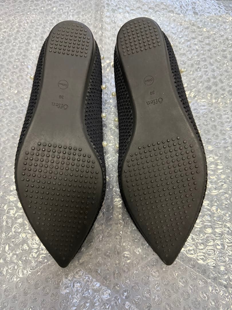 Öffen オッフェン　パール　フラットシューズ