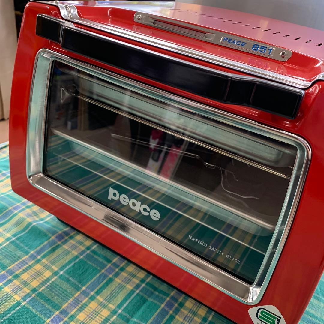 ★ ピーステンピ Peace 851 天火オーブン ガス 希少 昭和レトロ