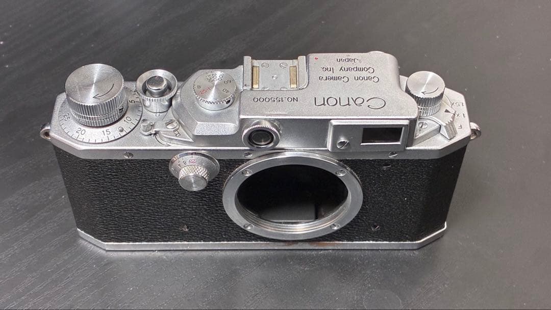 Canon IID　キヤノン　レンジファインダー　バルナック　L39　動作品