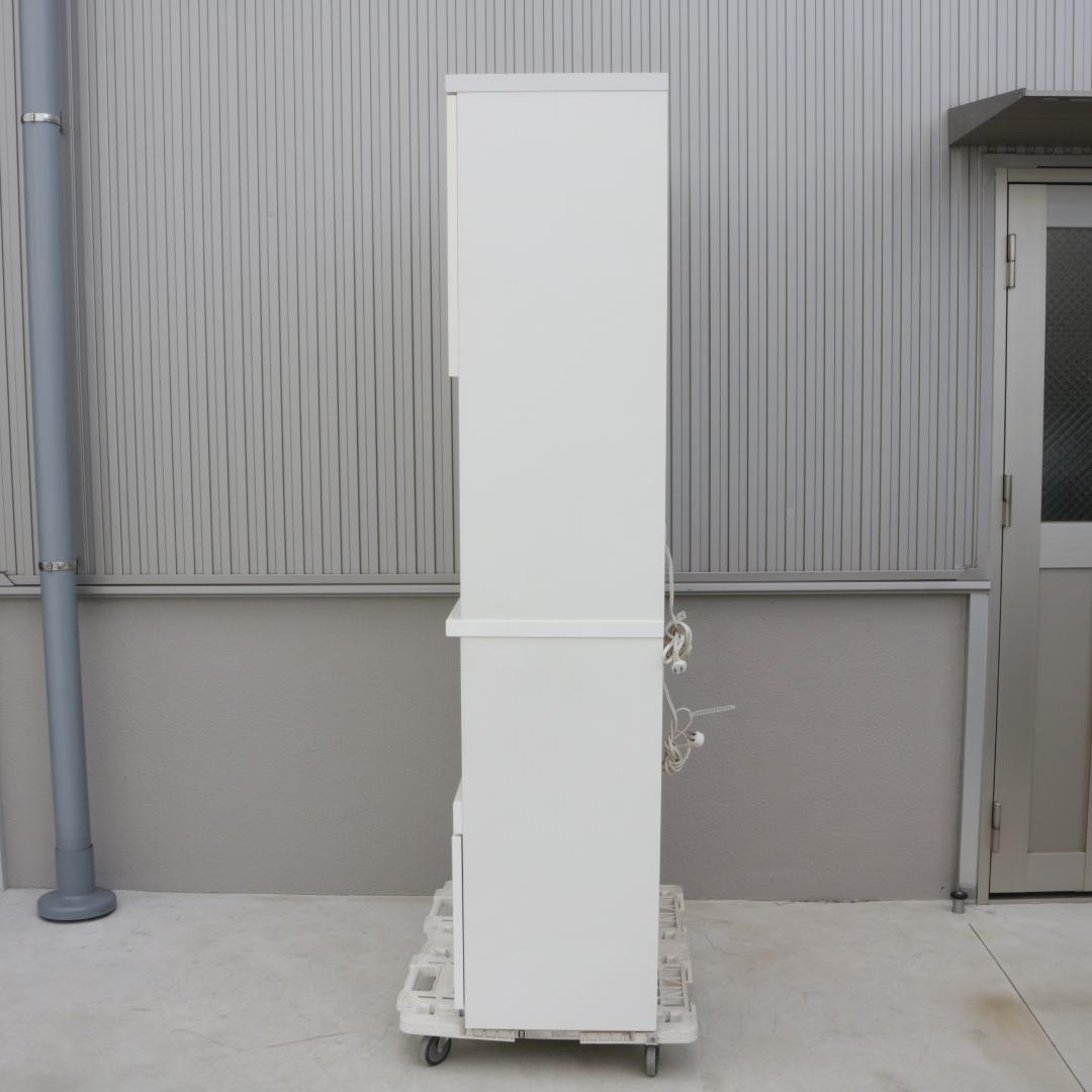 ニトリ 食器棚 コパン キッチンボード COPAIN 80KB ホワイト 白