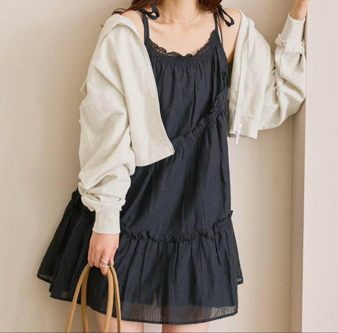 kastane カスタネ　インド綿ティアードチュニック