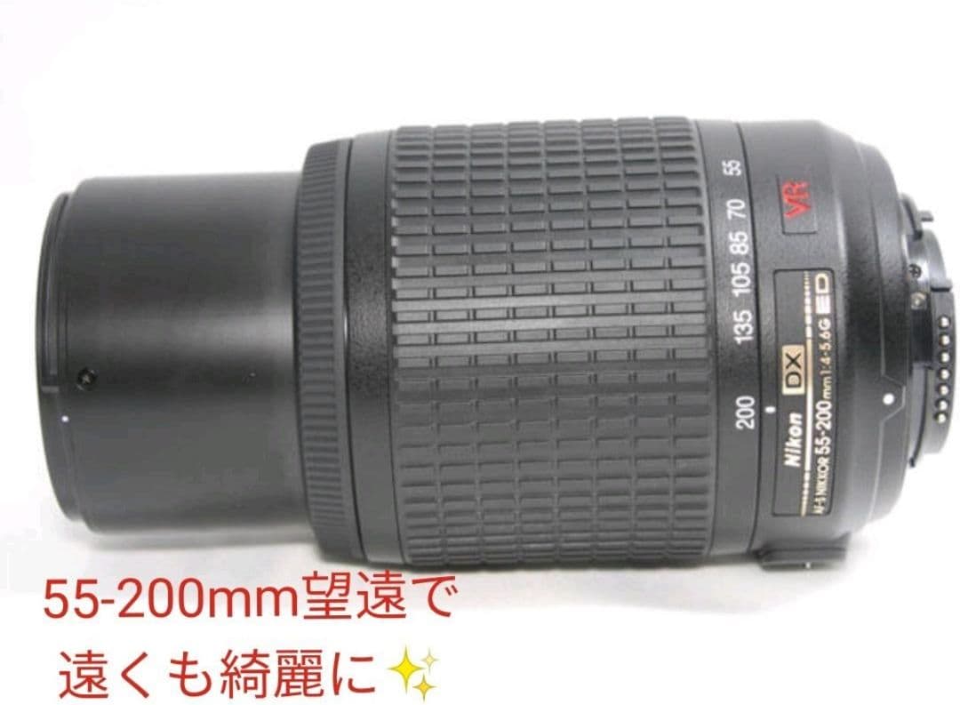 7月15日限定価格♪Nikon AF-S 55-200mm VR