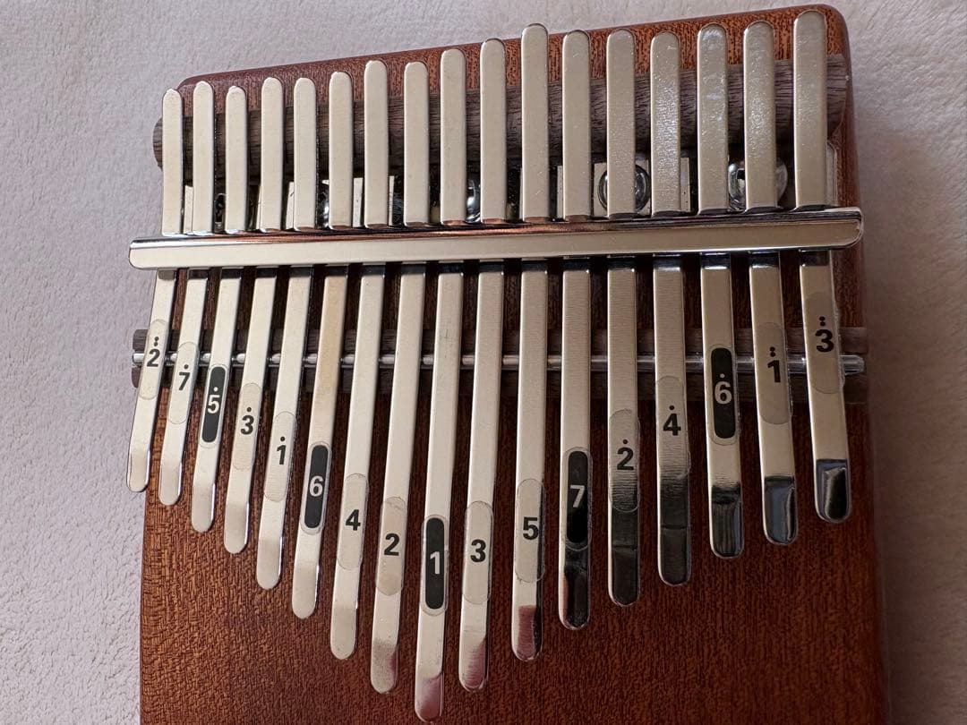 April Yangカリンバ DUAL D1［ウォルナット］旧バージョン➕本2冊