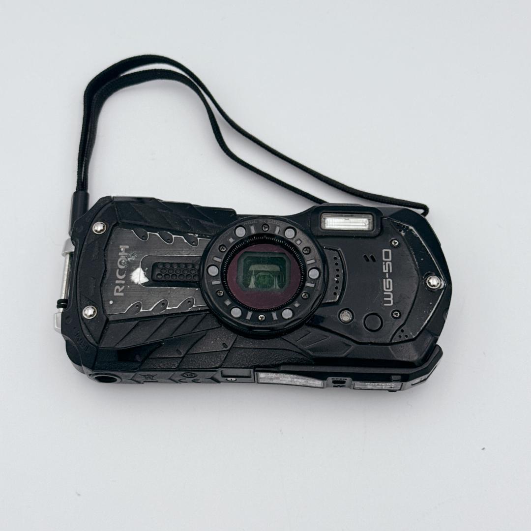 RICOH WG-50 防水・防塵・耐衝撃デジタルカメラ ブラック
