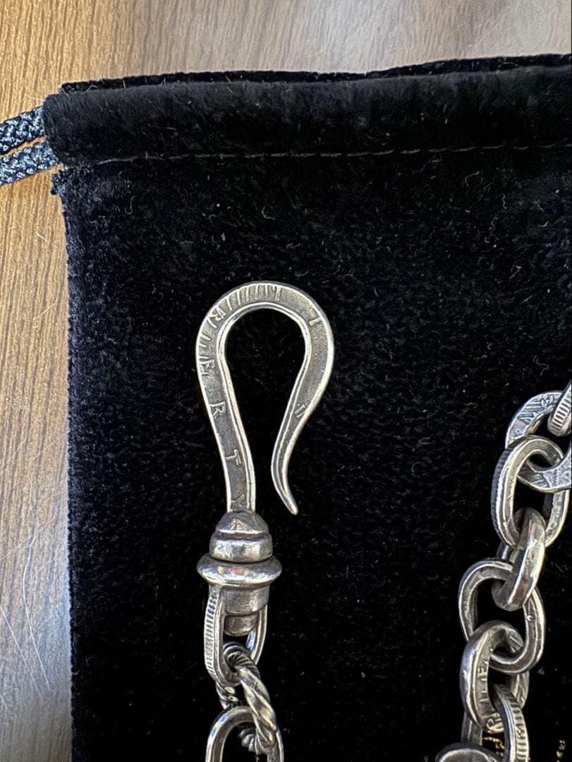 ウエストライド WESTRIDE シルバーウォレットチェーン