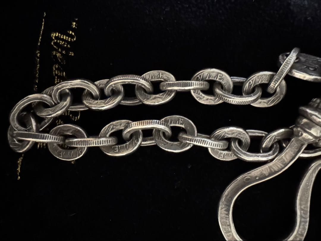 ウエストライド WESTRIDE シルバーウォレットチェーン