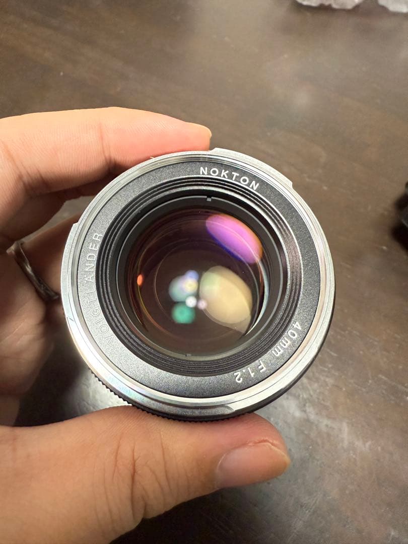 レンズ(単焦点) nokton 40mm f1.4 vm