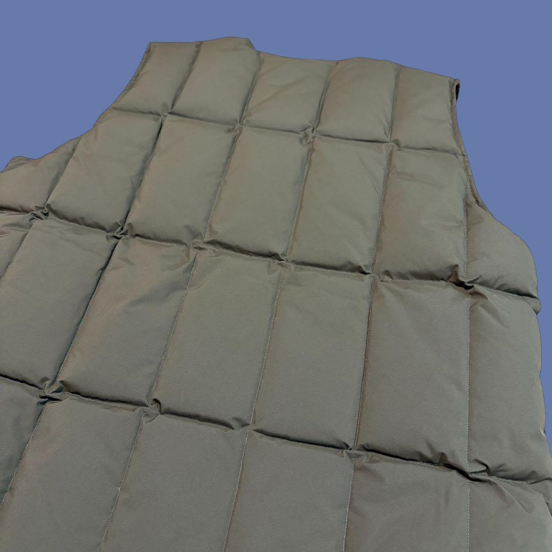 ★新品タグ付き★ AT-DIRTY カーキ　 ダウンベスト　キルティング