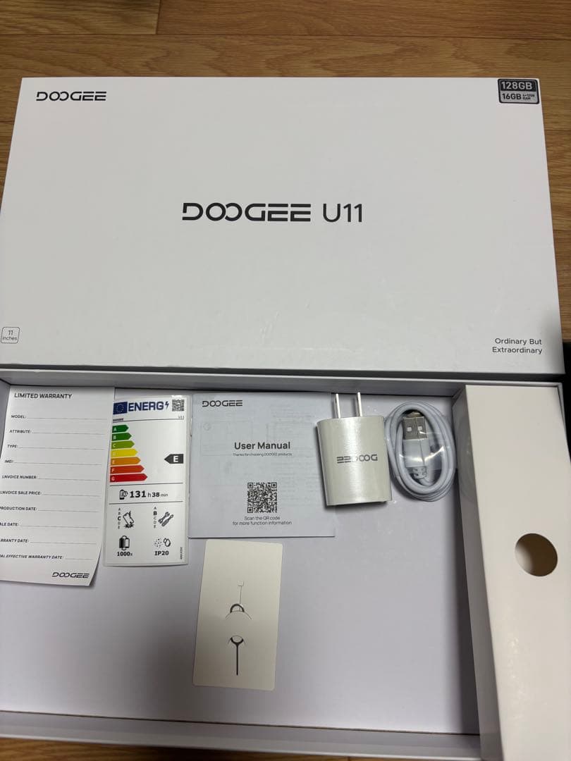 カバー付き！DOOGEE U11 android16 タブレット 11インチ