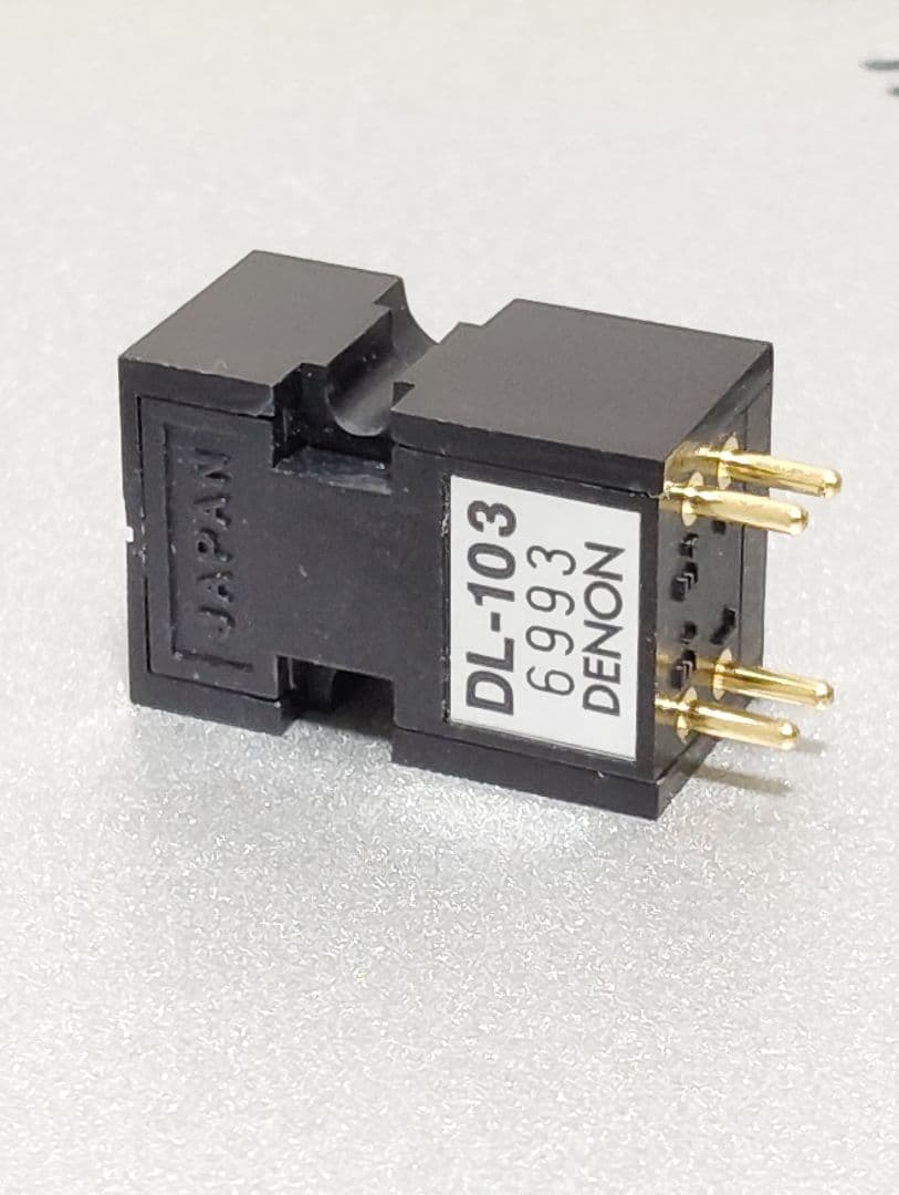 デノン MCカートリッジ DL-103 良好 美品 ヘッドシェルAT-MG10付