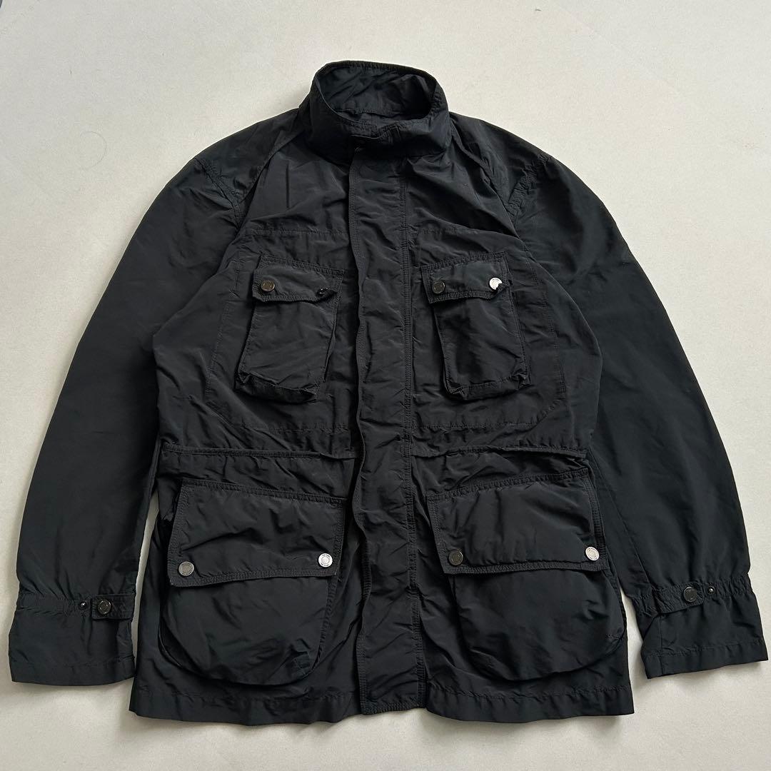 Paul Stuart 製品染め M-65型 ジャケット M ガーメントダイ 黒