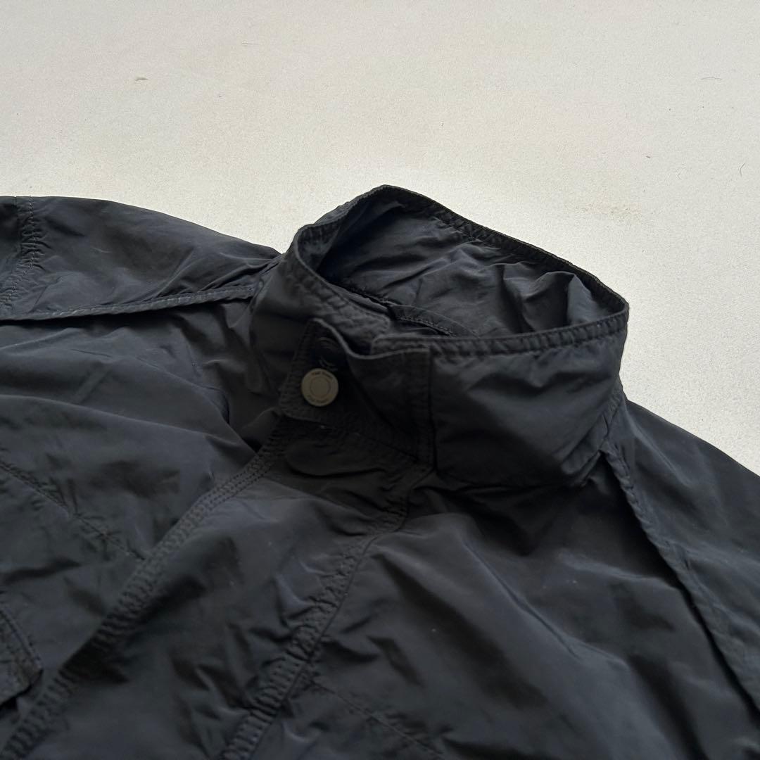 Paul Stuart 製品染め M-65型 ジャケット M ガーメントダイ 黒