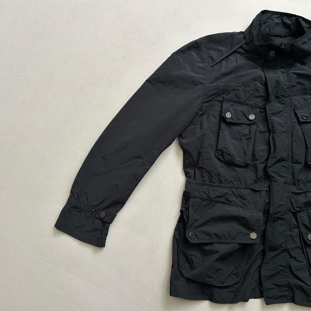 Paul Stuart 製品染め M-65型 ジャケット M ガーメントダイ 黒