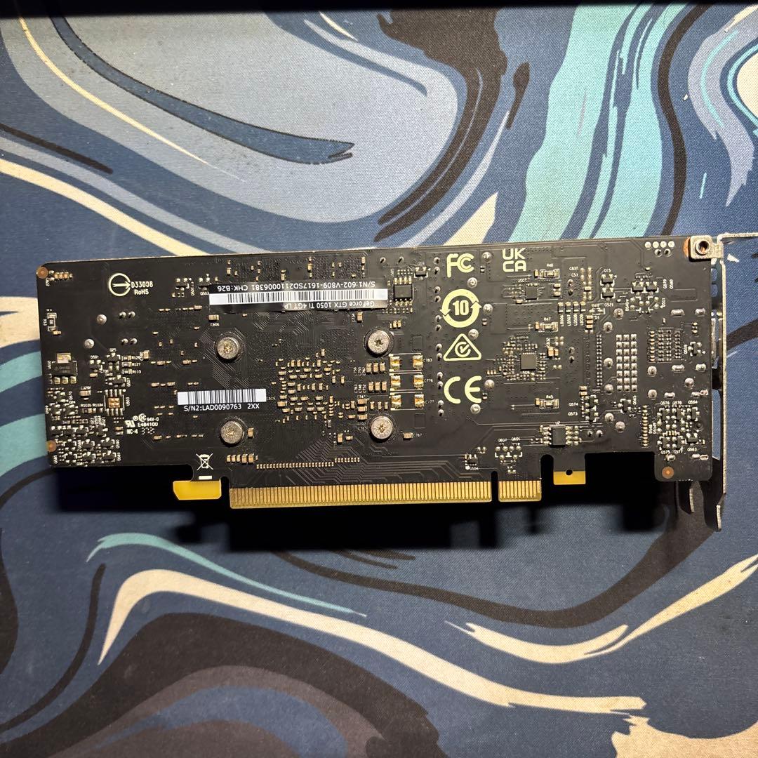 MSI Geforce GTX 1050 ti ロープロファイル