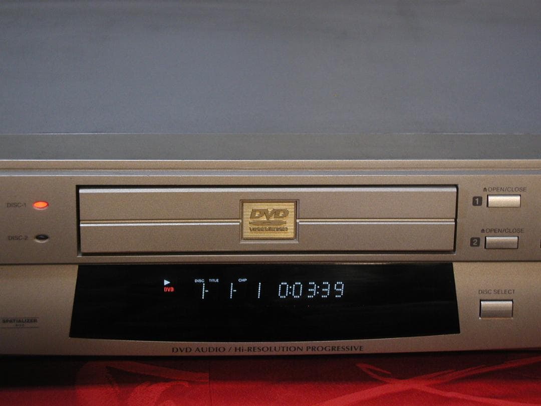 【高級機種】★東芝 DVDプレーヤー。SD-5000　リモコン付動作良好です★