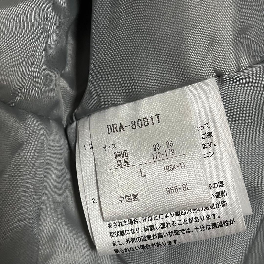 ト*ー様 DESCENTE スキーウェア Lサイズ ホワイト/ブラック