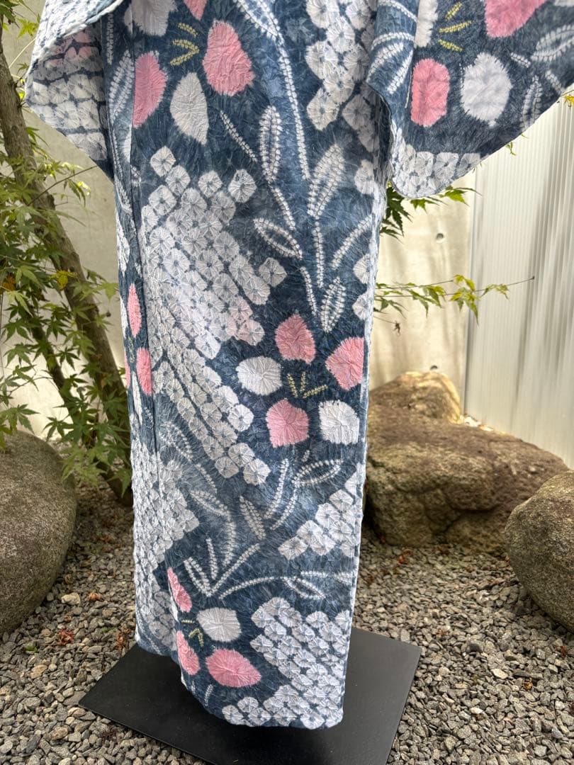 有松絞り浴衣♡スマイル♡ 休業中様