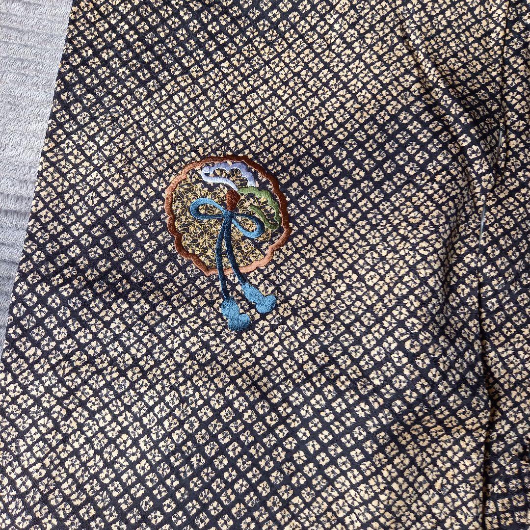 お宮参り　着物　男の子　産着　祝着　4点セット　正絹