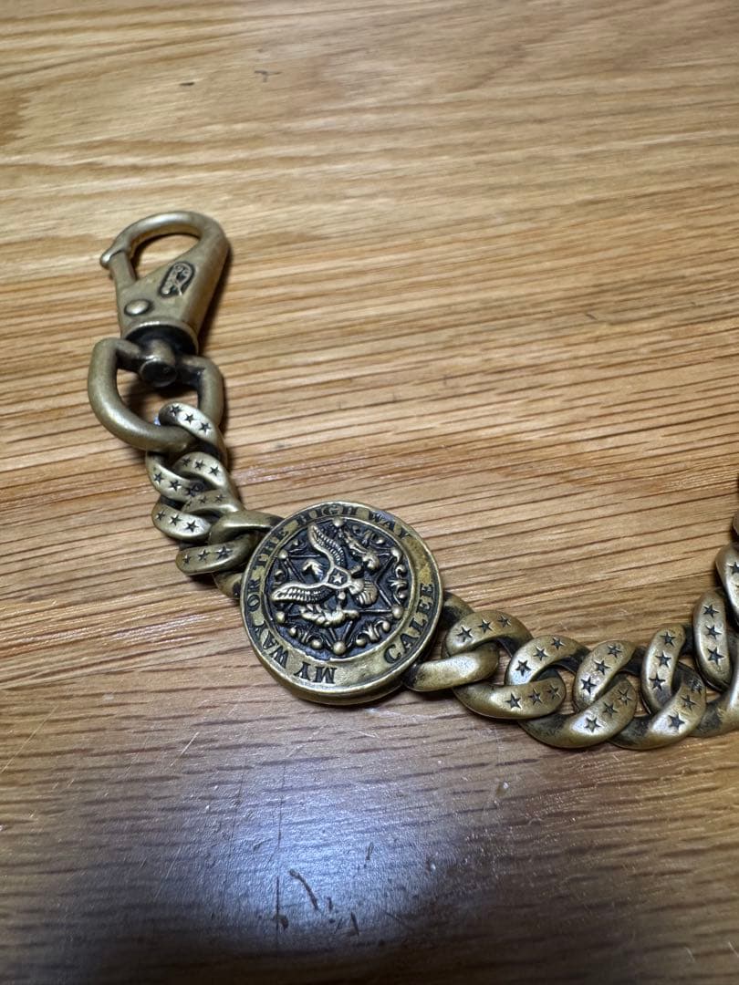 CALEE ゴールド　ウォレットチェーン