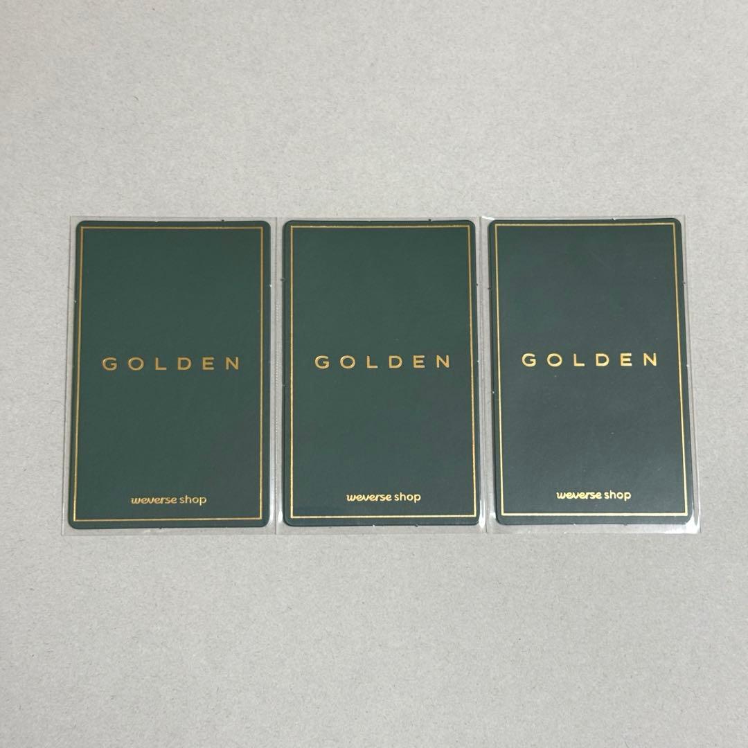 BTS ジョングク GOLDEN Weverse 会場限定 トレカ コンプ