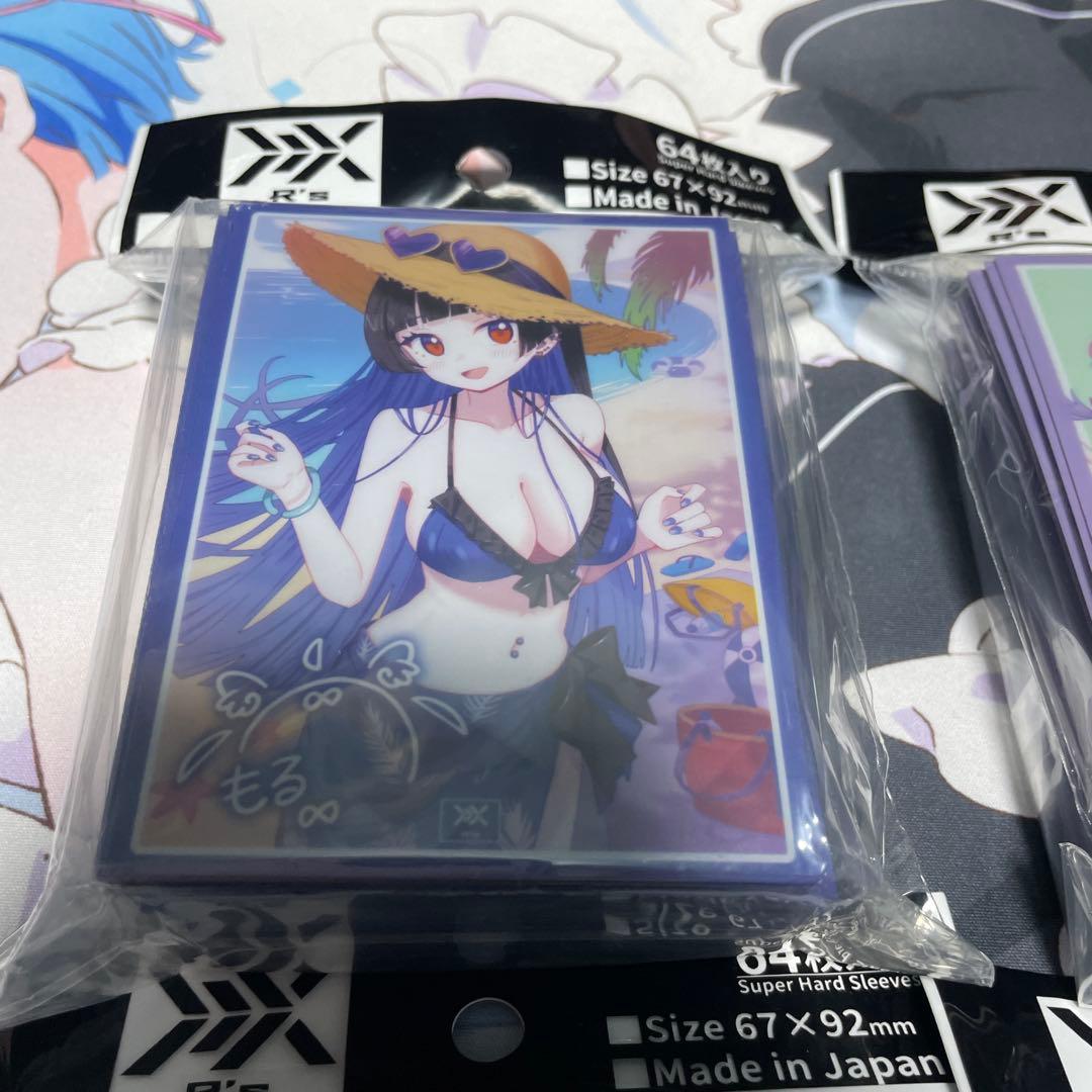 R's スリーブ 67×92mm 4個セット (もる　玲凪・瑛麗華・もも・よみ)