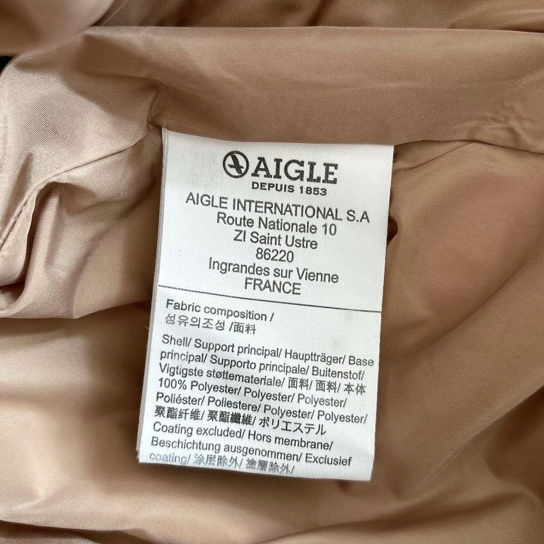 エーグル GORE-TEX 取り外せるフード付き アウター ベージュ M