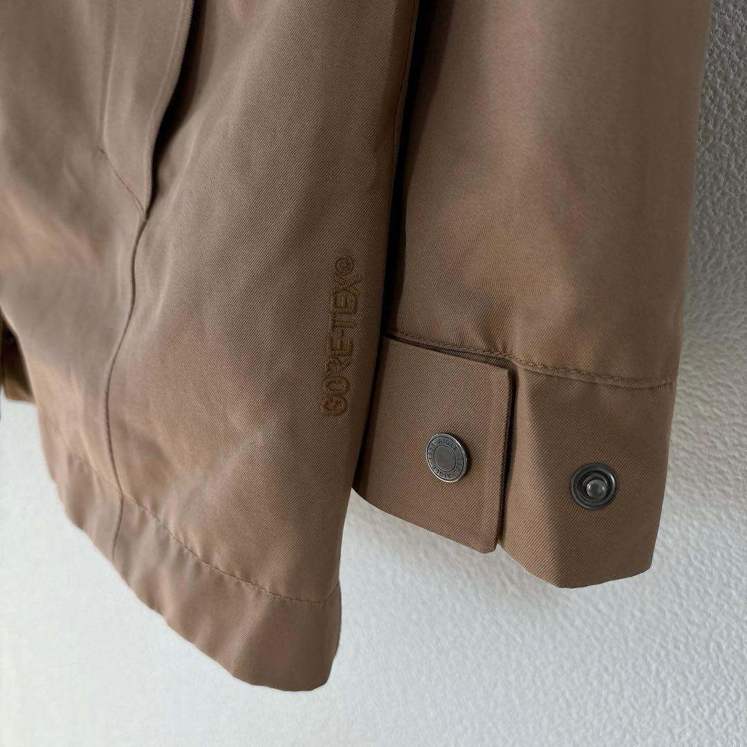 エーグル GORE-TEX 取り外せるフード付き アウター ベージュ M