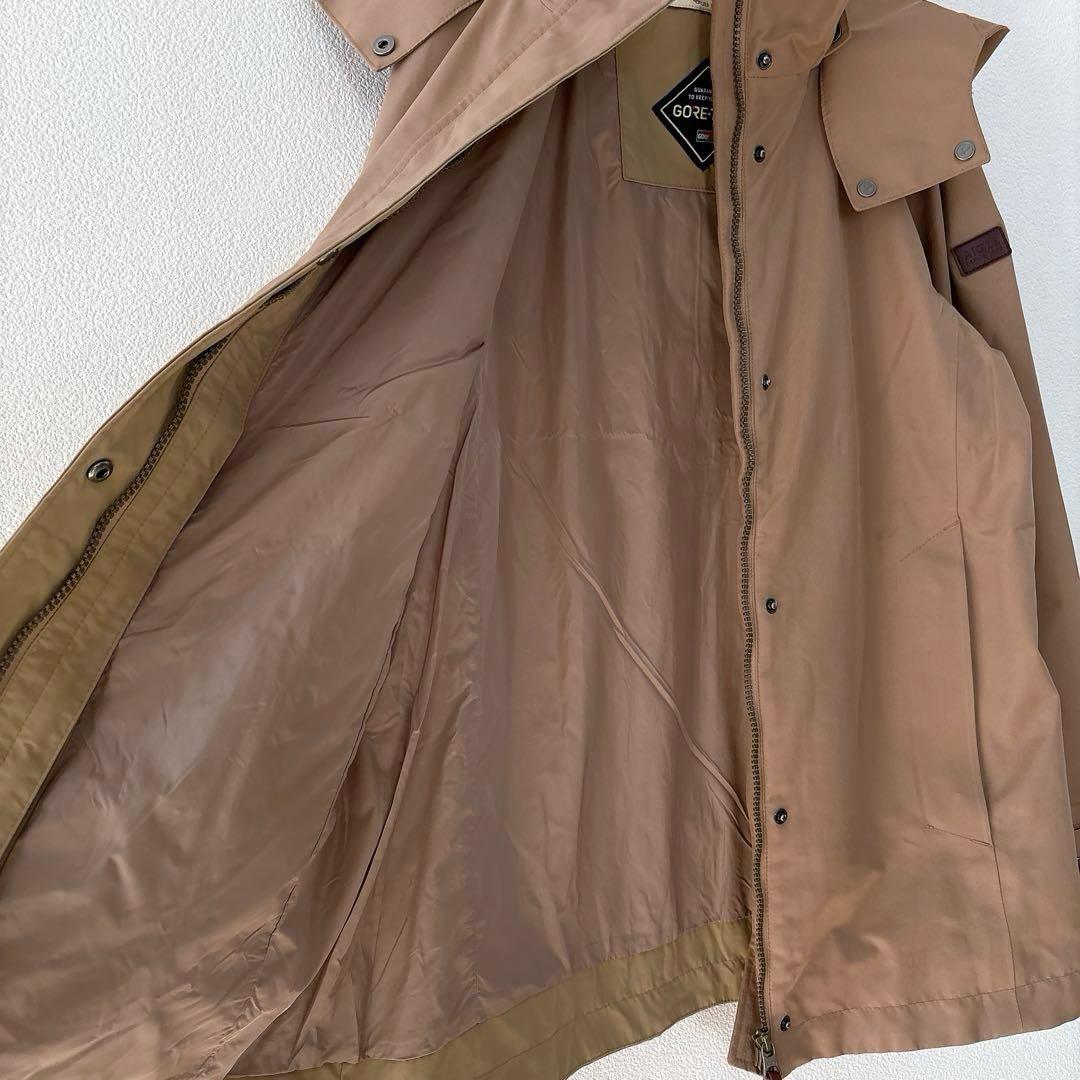 エーグル GORE-TEX 取り外せるフード付き アウター ベージュ M