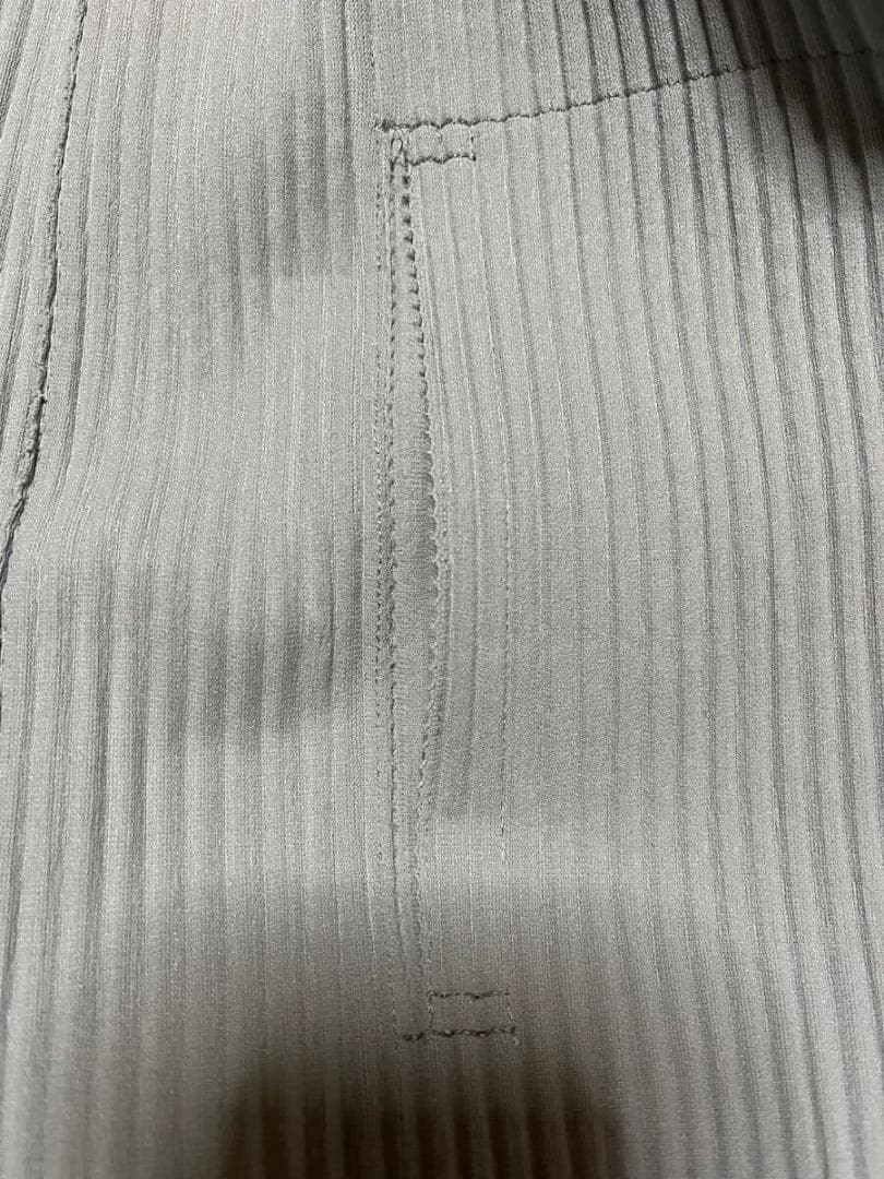 美品　me ISSEY MIYAKE A-POC テーラードジャケット グレー