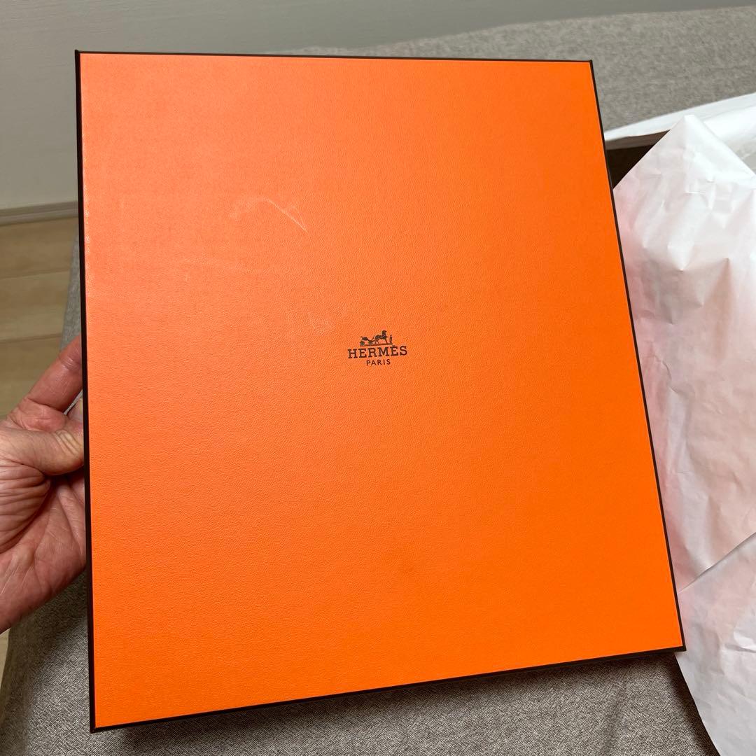 【専用】エルメス バーキン25 BOX 箱 付属品あり！オレンジ ボックス