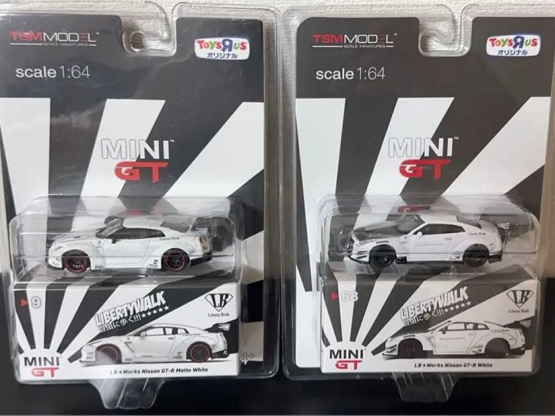 MINI GT LBWK R35 2台セット LB WORKS リバティー