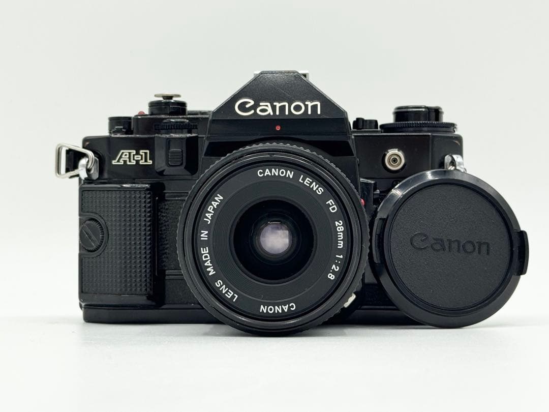 【整備済・完動品】Canon A-1 + NEW FD 28mm F2.8