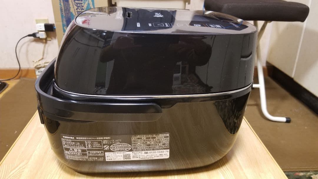 ☆2021年製☆東芝真空圧力IH炊飯器☆タッチパネル操作☆真空保温機能搭載