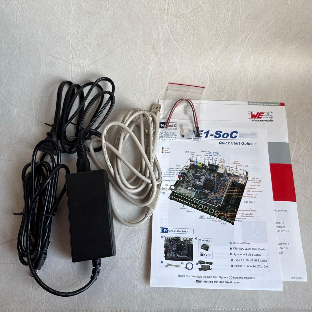 FPGA DE1-SoC Cyclone V SoC 動作確認済み