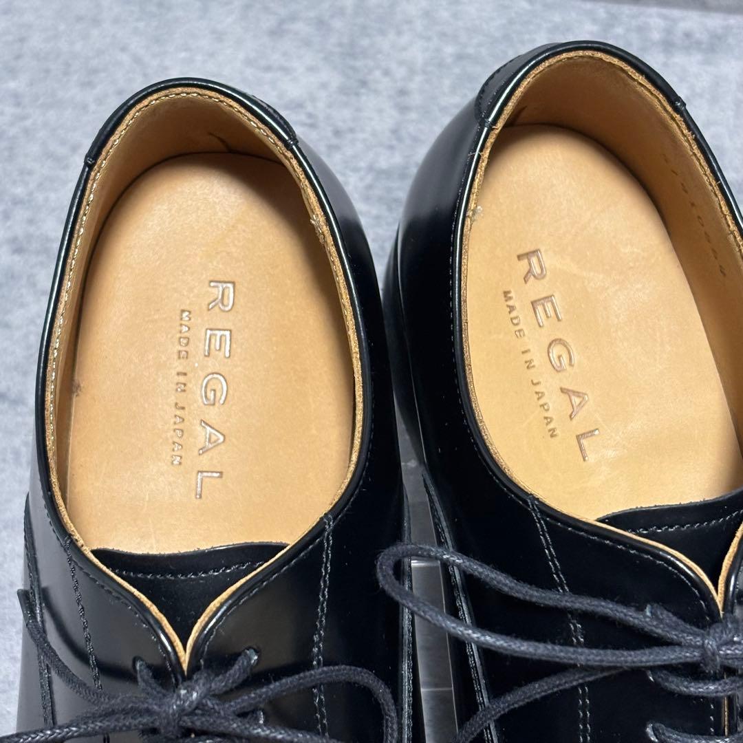 新品　リーガル　ビジネスシューズ　ストレートチップ　ブラック　2130