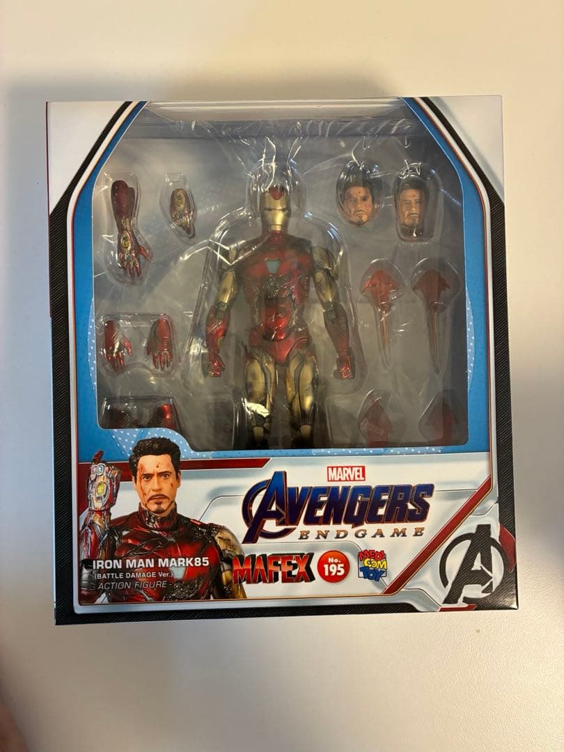 mafex アイアンマン マーク85 バトルダメージ　195