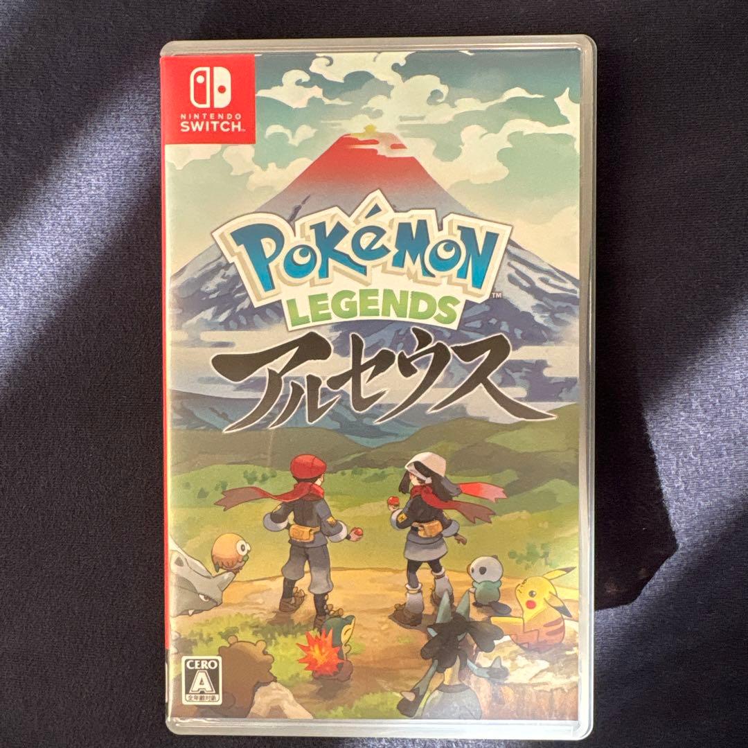 Nintendo Switchソフト 4本セット ポケモン アルセウス シールド
