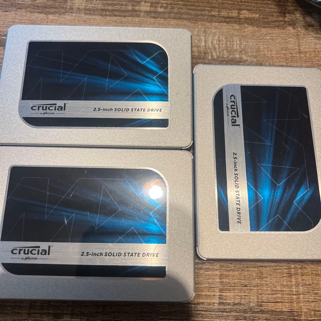 内蔵型SSD crucial MX500 2.5 SSD 1000GB