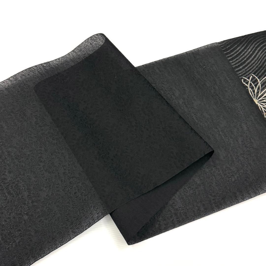 訳あり　名古屋帯　西陣織　千地泰弘　菊